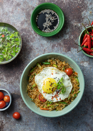 Egg fried rice
